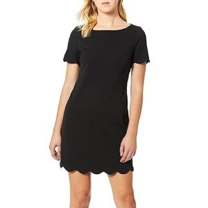 2 for $12 🎉 Shein Black Scalloped Hem XS Dress